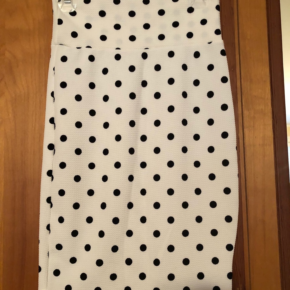 Lularoe polka dot skirt